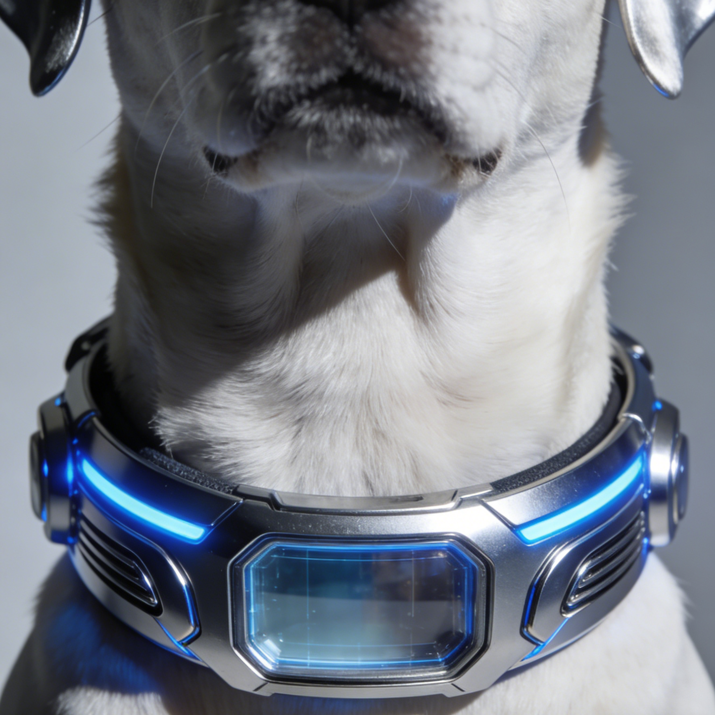 Apex Glow Smart Dog Collar – Illuminated Cyberpunk Pet Accessory